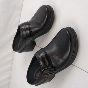 Klogs Women's Mules Clogs Buckle Size 7.5M Black